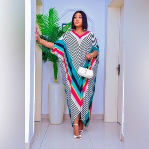 Beautiful vibrant multi colored dress